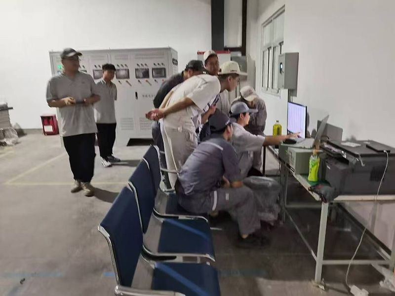 山東某鐵路現(xiàn)場調試
